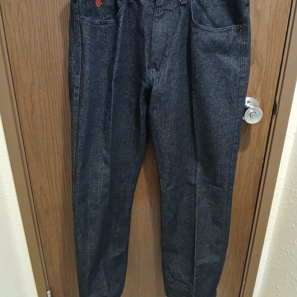 Rocawear Vintage Men's Deep Navy Black  Straight Jeans Size 32/32